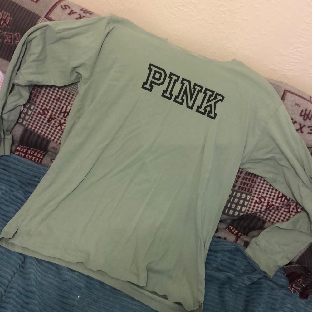 Pink long sleeve shirt